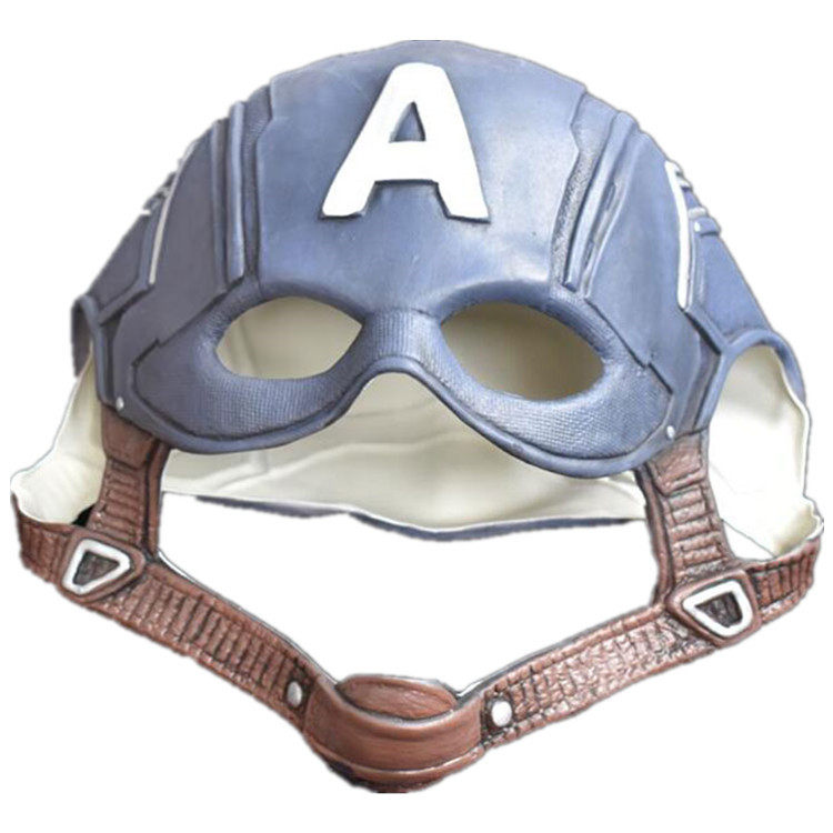 美国队长面具头套漫威复仇者联盟舞会派对面罩万圣节cos影视道具热销